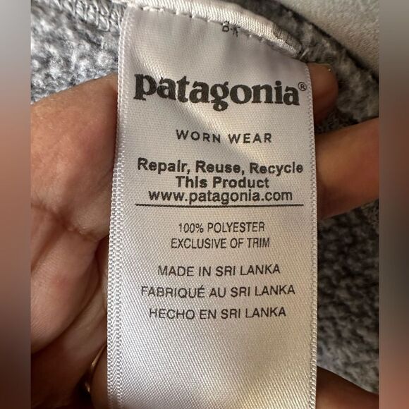 Patagonia Better Sweater Full Zip Jacket Gray Size XS Excellent! - Picture 14 of 14